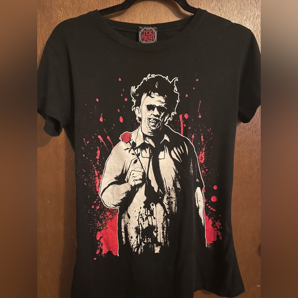 Halloween Michael Myers Distressed Back T-shirt
